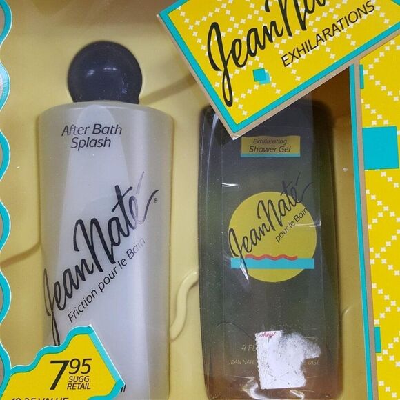 Vintage Jean Nate Exhilarations Revlon After Bath Splash Shower Gel NEW - Picture 2 of 5